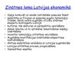 Presentations 'Izglītības un zinātnes loma Latvijas ekonomikā', 9.