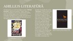 Presentations 'Ahilleja aktualitāte mūsdienu literatūrā un mākslā', 6.