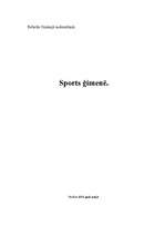 Research Papers 'Sports ģimenē', 1.