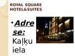 Presentations 'Viesnīca "Royal Square Hotel"', 2.