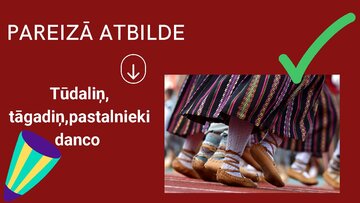 Presentations 'Spēle "Cik daudz tu zini par latviešu kultūru, tradīcijām?"', 19.