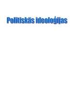 Research Papers 'Politiskās ideoloģijas', 1.