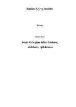 Research Papers 'Senās Grieķijas ētika: kīnisms, stoicisms, epikūrisms', 1.