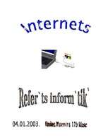 Research Papers 'Internets', 1.