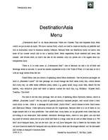 Business Plans 'Company "Destination Asia"', 21.
