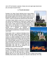Summaries, Notes 'Tourism in Germany', 7.