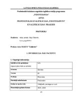 Practice Reports 'Profesionālās kvalifikācijas "Fizioterapeits" prakses atskaite', 175.