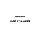 Research Papers 'Valsts civildienests', 1.