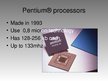 Presentations 'Pentium Processors', 2.
