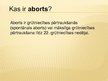 Presentations 'Aborta ietekme uz sievietes organismu', 4.