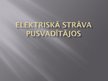 Presentations 'Elektriskā strāva pusvadītājos', 1.