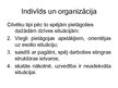 Presentations 'Indivīds un organizācija', 3.