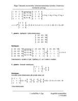 Summaries, Notes 'Matricu un determinantu risinājumi', 4.