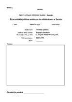 Research Papers 'Īrijas nodokļu politikas analīze un tās salīdzinājums ar Latviju', 1.