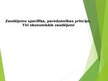 Presentations 'Zaudējumu specifika, paredzamības princips', 1.