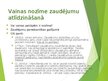 Presentations 'Zaudējumu specifika, paredzamības princips', 12.