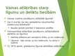 Presentations 'Zaudējumu specifika, paredzamības princips', 13.