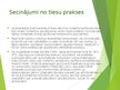 Presentations 'Zaudējumu specifika, paredzamības princips', 18.