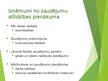Presentations 'Zaudējumu specifika, paredzamības princips', 31.