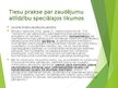 Presentations 'Zaudējumu specifika, paredzamības princips', 38.