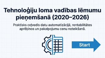 Presentations 'Tehnoloģiju loma vadības lēmumu pieņemšanā', 1.