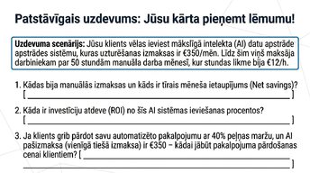 Presentations 'Tehnoloģiju loma vadības lēmumu pieņemšanā', 10.