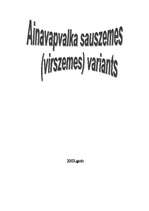 Research Papers 'Ainavapvalka sauszemes (virszemes) variants', 1.