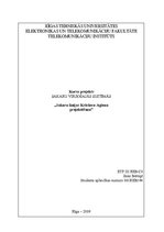 Research Papers 'Sakaru līnijas Krāslava - Aglona projektēšana', 1.