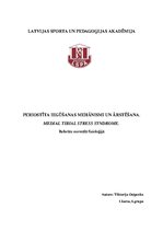 Research Papers 'Periostīta iegūšanas mehānismi un ārstēšana', 1.