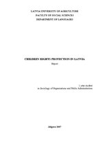 Research Papers 'Children Rights Protection in Latvia', 1.
