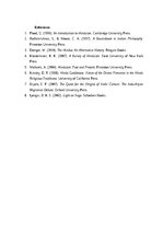 Essays 'Hinduism: Philosophy, Practices, and Cultural Influence', 5.