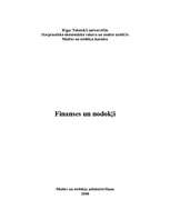 Research Papers 'Finanses un nodokļi', 1.