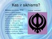 Presentations 'Sikhisms', 2.