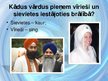 Presentations 'Sikhisms', 22.