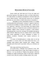 Research Papers 'Mikelandželo Merīzi da Karavadžo', 1.