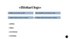 Presentations '"Džohari logs" kā attiecību aprakstošais līdzeklis', 3.