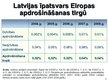 Term Papers 'Latvijas apdrošināšanas tirgus struktūra un tendences mainīgajos ekonomiskajos a', 133.