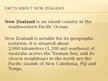 Presentations 'Tourisms Situations in New Zealand', 3.