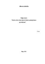 Essays 'Darba vides riska faktori klienta apkalpošanas speciālistam', 1.