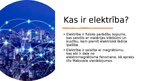 Presentations 'Elektriskais spriegums, elektriskais lauks, strāvas stiprums', 2.