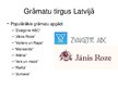 Presentations 'Grāmatu tirgus izpēte Latvijā', 10.