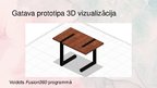 Presentations '3D izstrādājums - galds', 6.