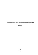 Research Papers 'Uzņēmuma SIA "J Koks" ražošanas modernizācijas projekts', 1.