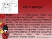 Presentations 'Japāņu komiksi - mangas', 2.