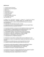 Summaries, Notes 'Discovering computers - computer security risks - glossary', 8.