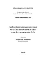 Summaries, Notes 'Parāda vērtspapīru priekšrocības, trūkumi. Salīdzināšana ar citām kapitāla piesa', 1.