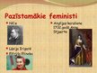 Presentations 'Feminisms', 10.