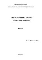Research Papers 'Simboli Enči Minā romānā "Imperatore Orhideja"', 1.