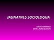 Presentations 'Jaunatnes socioloģija', 1.