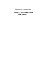 Research Papers 'Cementa rūpnīca Brocēnos SIA "Cemex"', 1.